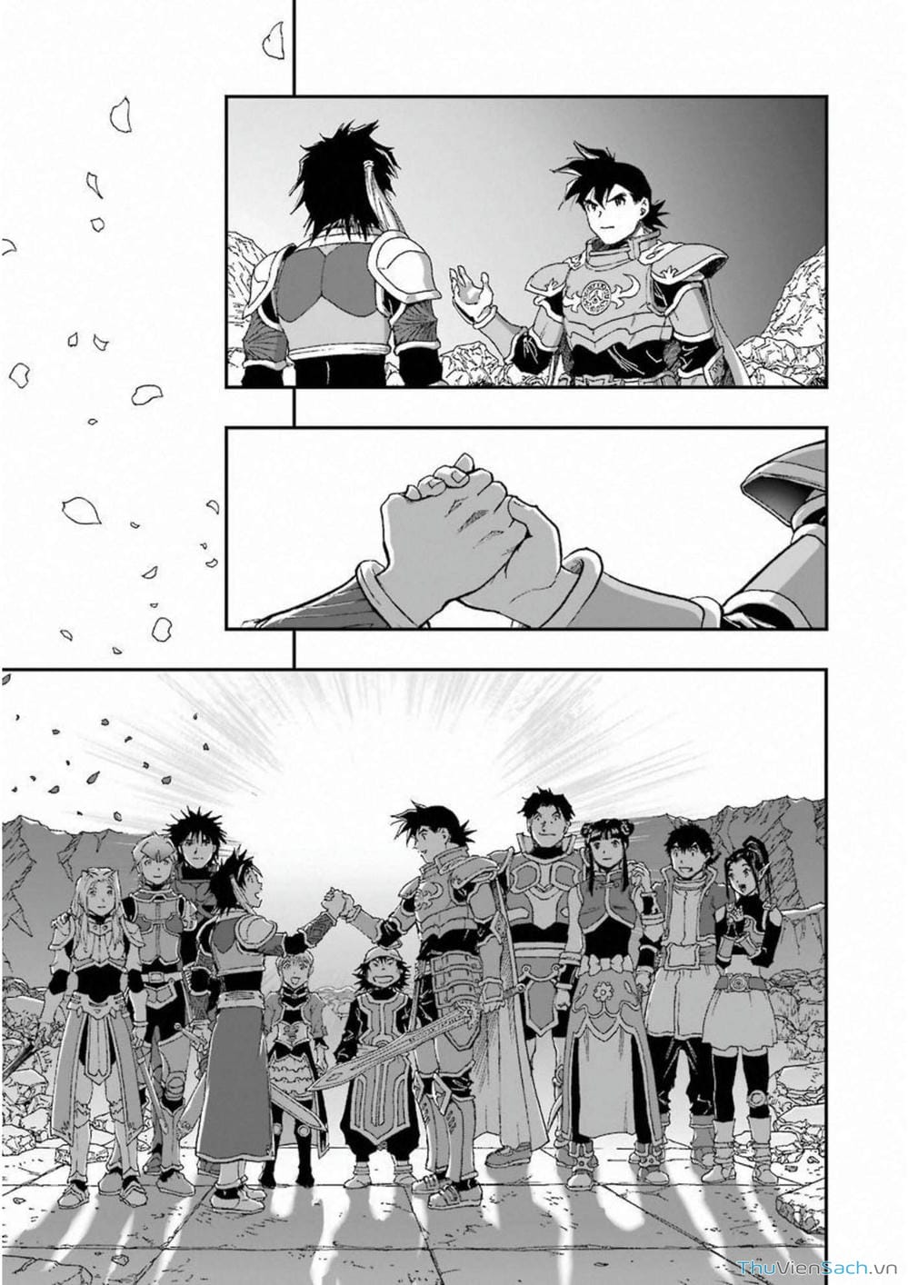 Truyện Tranh Dấu Ấn Rồng Thiêng - Người Kế Thừa Thánh Huy trang 3