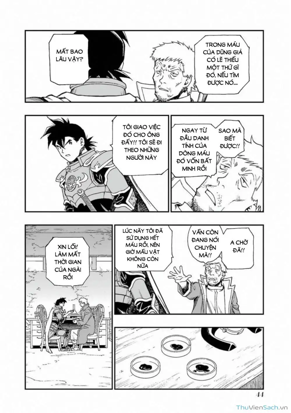 Truyện Tranh Dấu Ấn Rồng Thiêng - Người Kế Thừa Thánh Huy trang 3