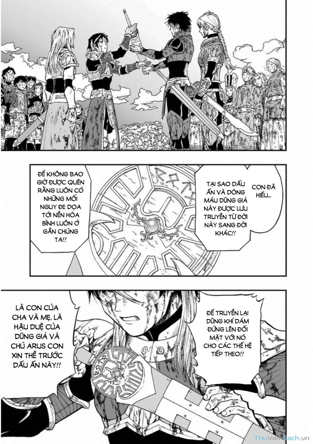 Truyện Tranh Dấu Ấn Rồng Thiêng - Người Kế Thừa Thánh Huy trang 3