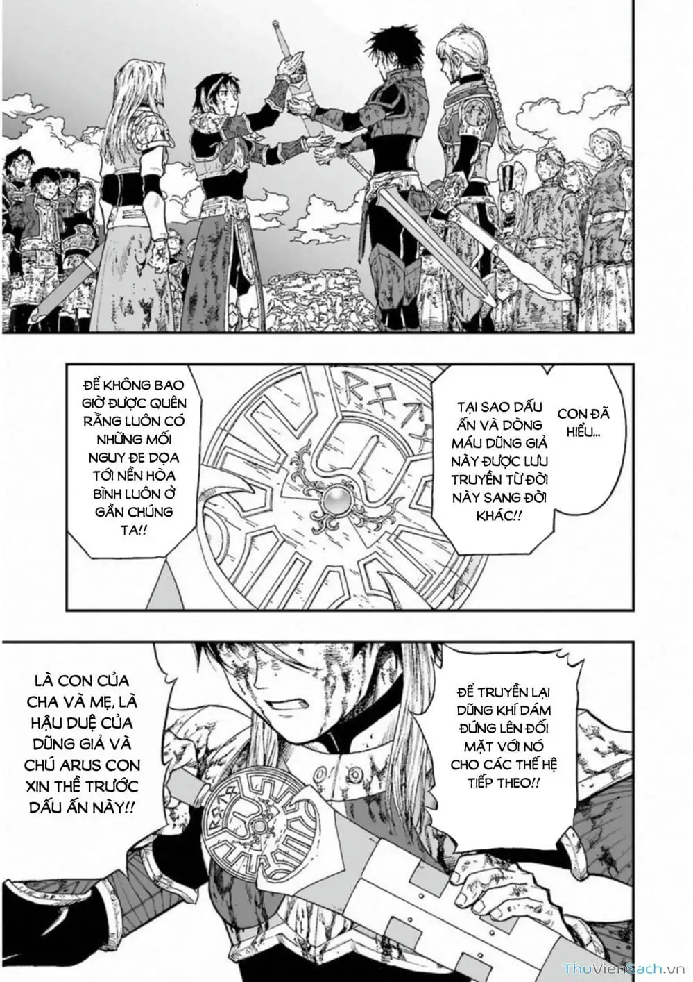 Truyện Tranh Dấu Ấn Rồng Thiêng - Người Kế Thừa Thánh Huy trang 3
