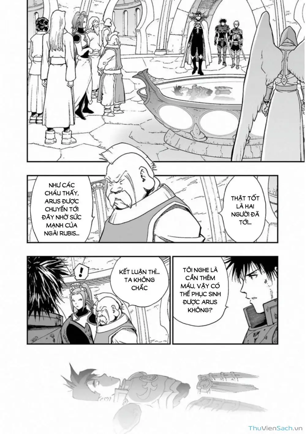 Truyện Tranh Dấu Ấn Rồng Thiêng - Người Kế Thừa Thánh Huy trang 3