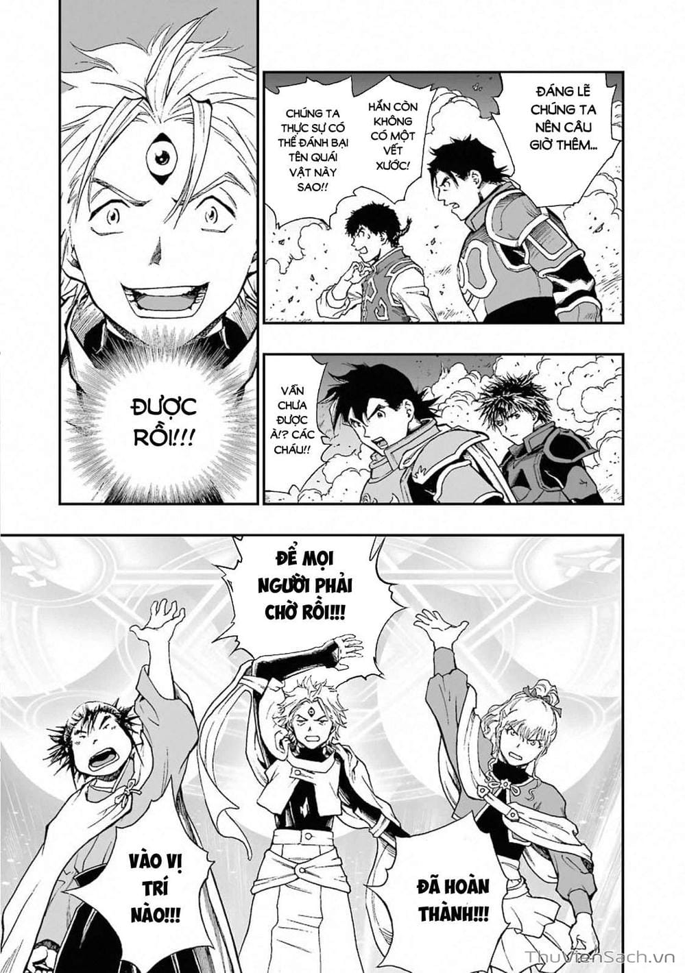 Truyện Tranh Dấu Ấn Rồng Thiêng - Người Kế Thừa Thánh Huy trang 3