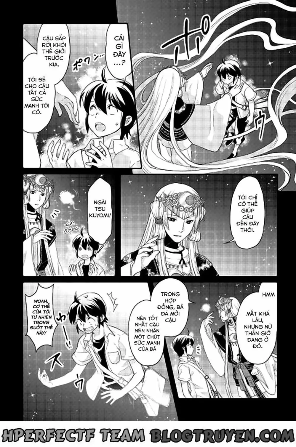 Truyện Tranh Nguyệt Đạo Dị Giới - Tsuki Ga Michibiku Isekai Douchuu trang 4