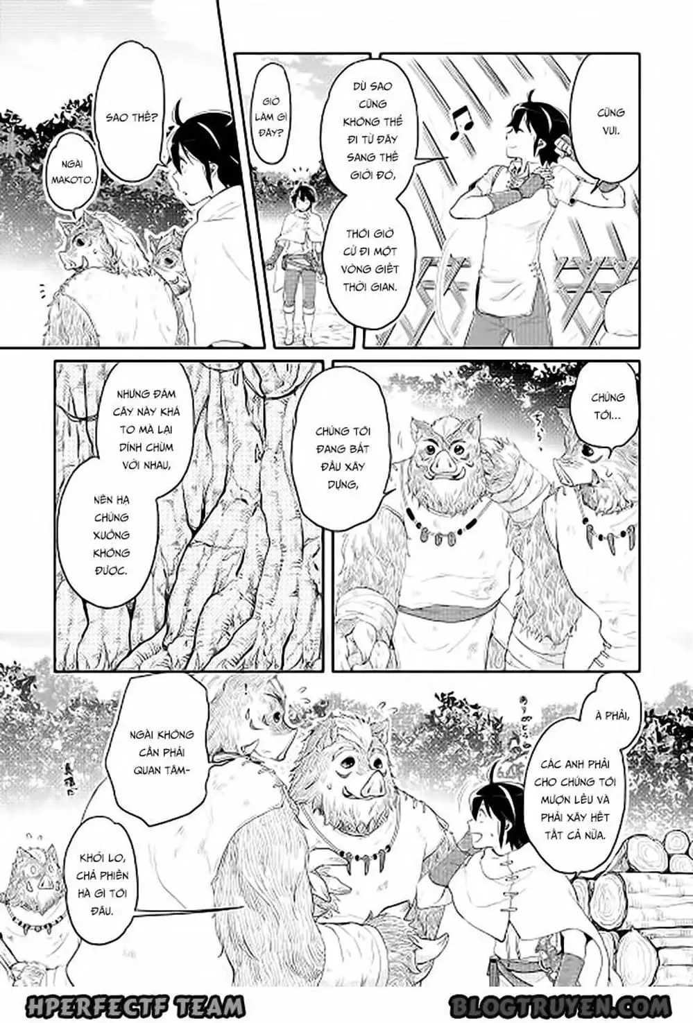 Truyện Tranh Nguyệt Đạo Dị Giới - Tsuki Ga Michibiku Isekai Douchuu trang 4