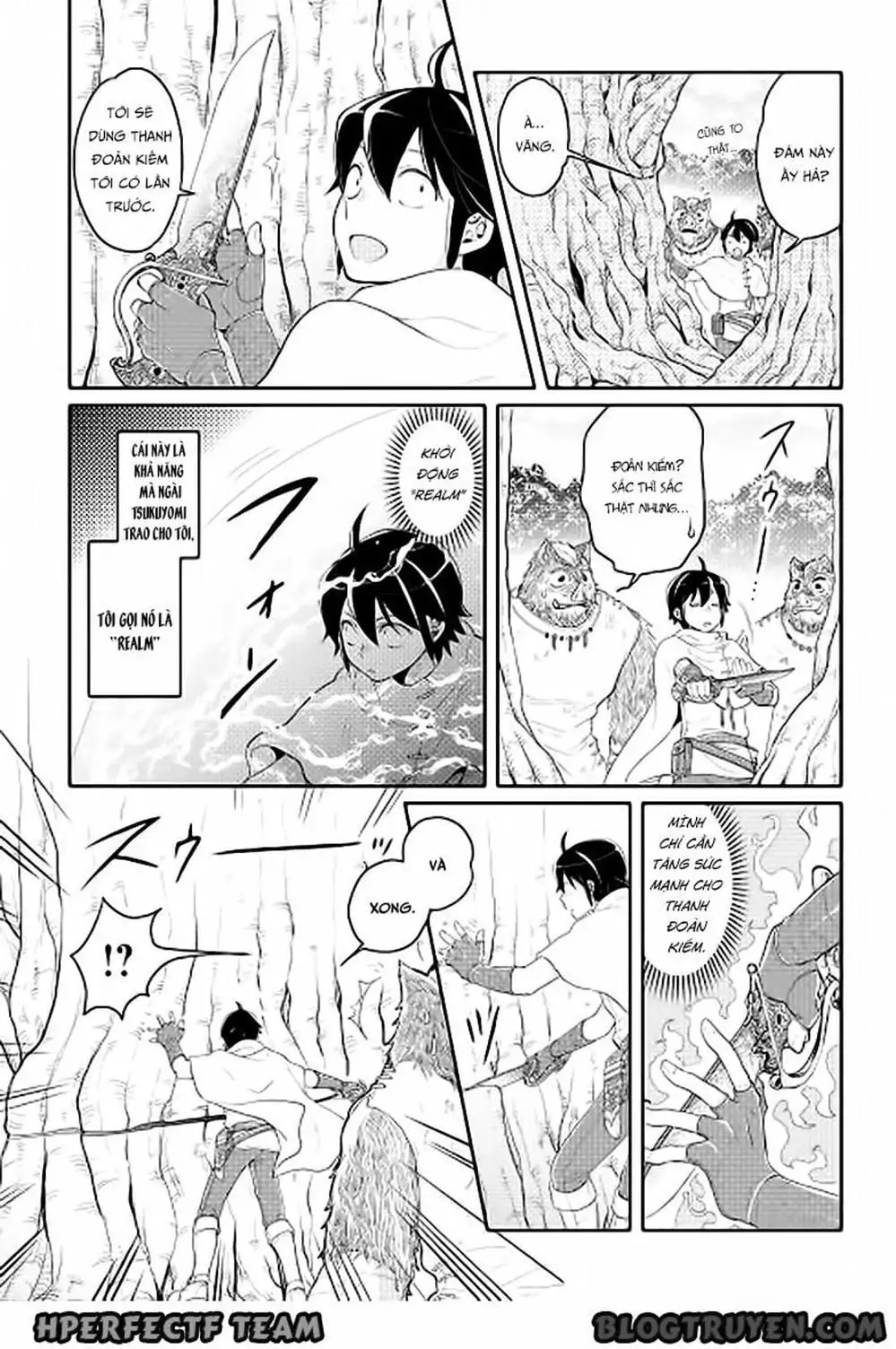 Truyện Tranh Nguyệt Đạo Dị Giới - Tsuki Ga Michibiku Isekai Douchuu trang 4