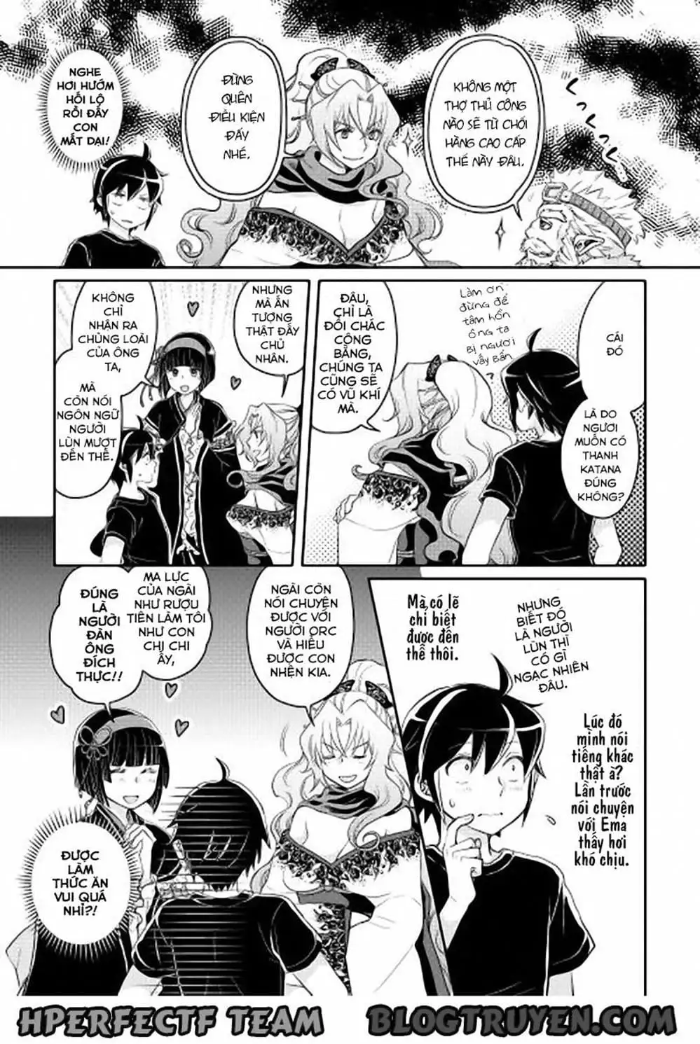 Truyện Tranh Nguyệt Đạo Dị Giới - Tsuki Ga Michibiku Isekai Douchuu trang 4