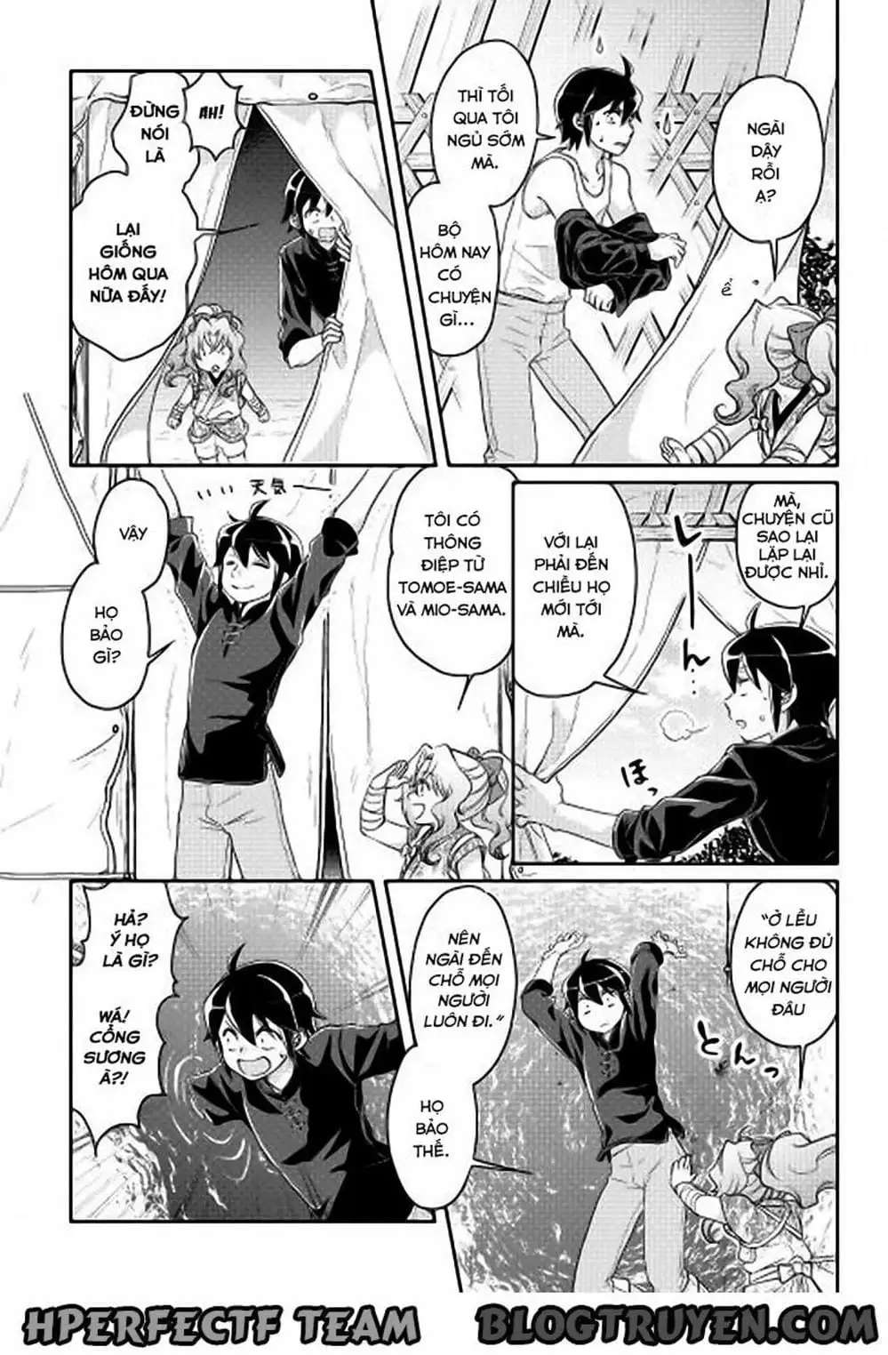 Truyện Tranh Nguyệt Đạo Dị Giới - Tsuki Ga Michibiku Isekai Douchuu trang 4