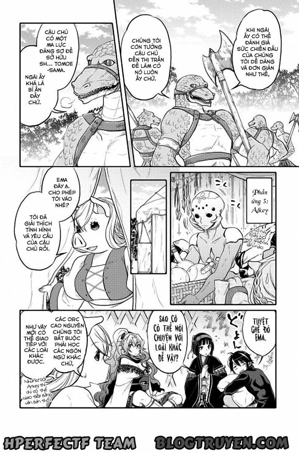 Truyện Tranh Nguyệt Đạo Dị Giới - Tsuki Ga Michibiku Isekai Douchuu trang 4