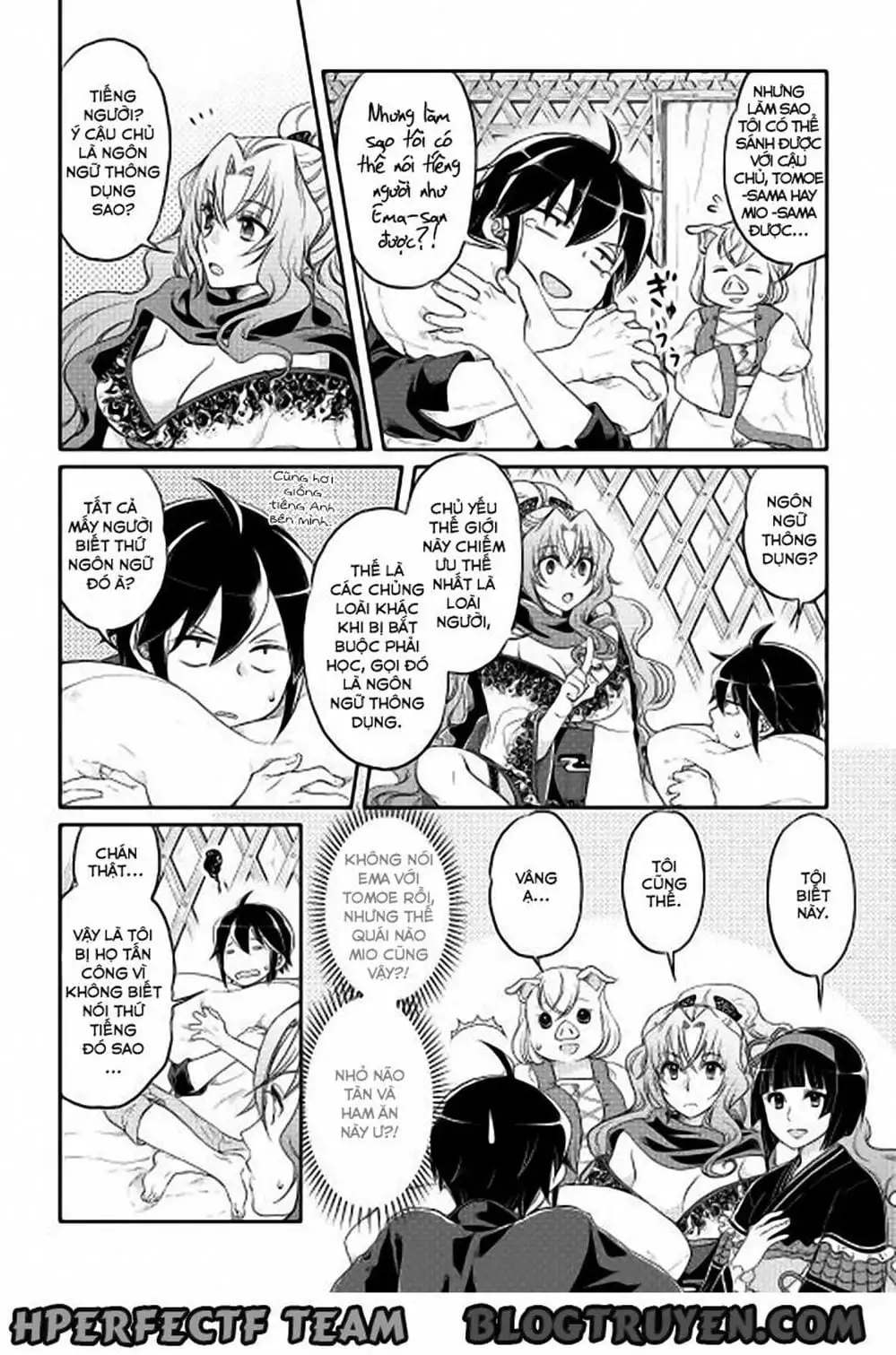 Truyện Tranh Nguyệt Đạo Dị Giới - Tsuki Ga Michibiku Isekai Douchuu trang 4