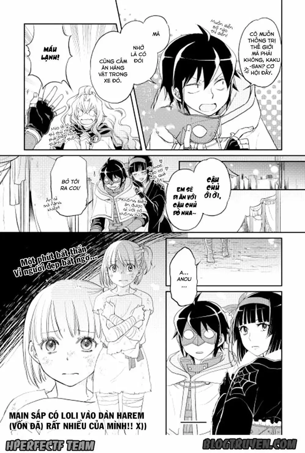 Truyện Tranh Nguyệt Đạo Dị Giới - Tsuki Ga Michibiku Isekai Douchuu trang 4