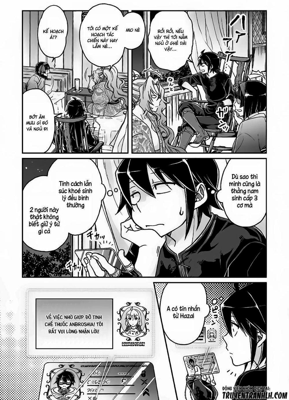 Truyện Tranh Nguyệt Đạo Dị Giới - Tsuki Ga Michibiku Isekai Douchuu trang 4