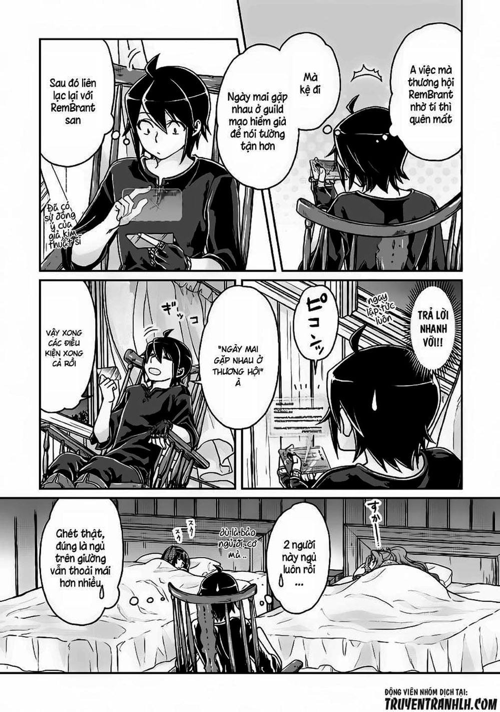 Truyện Tranh Nguyệt Đạo Dị Giới - Tsuki Ga Michibiku Isekai Douchuu trang 4