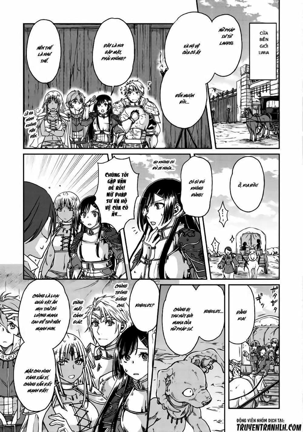Truyện Tranh Nguyệt Đạo Dị Giới - Tsuki Ga Michibiku Isekai Douchuu trang 4