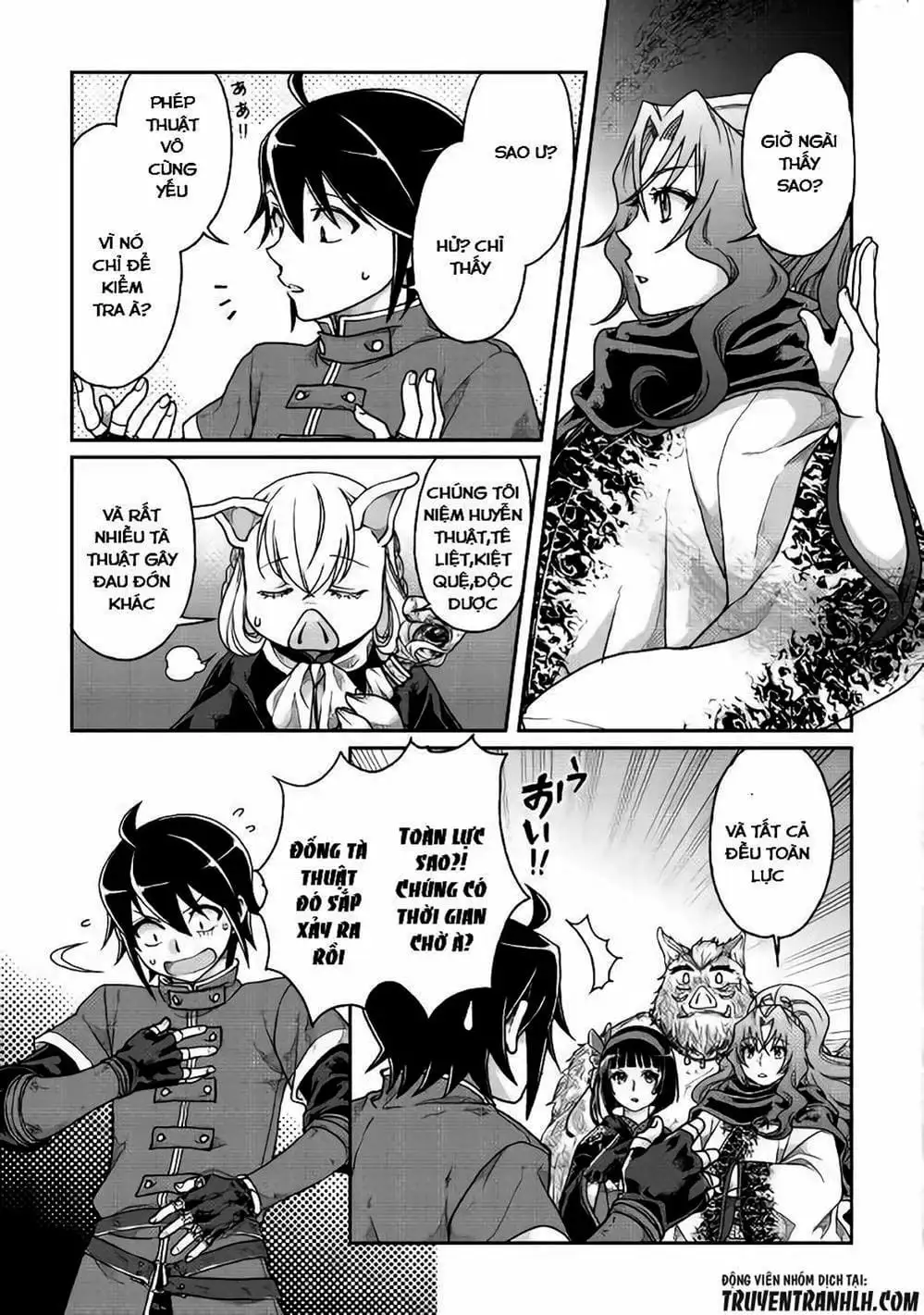 Truyện Tranh Nguyệt Đạo Dị Giới - Tsuki Ga Michibiku Isekai Douchuu trang 4