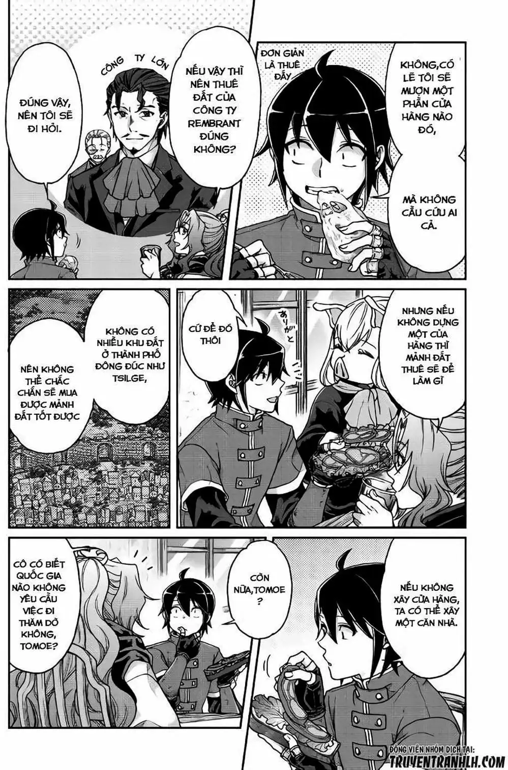 Truyện Tranh Nguyệt Đạo Dị Giới - Tsuki Ga Michibiku Isekai Douchuu trang 4