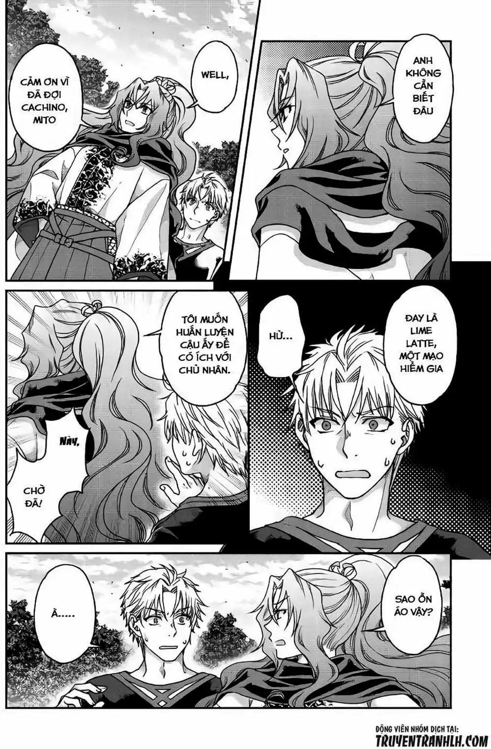 Truyện Tranh Nguyệt Đạo Dị Giới - Tsuki Ga Michibiku Isekai Douchuu trang 4