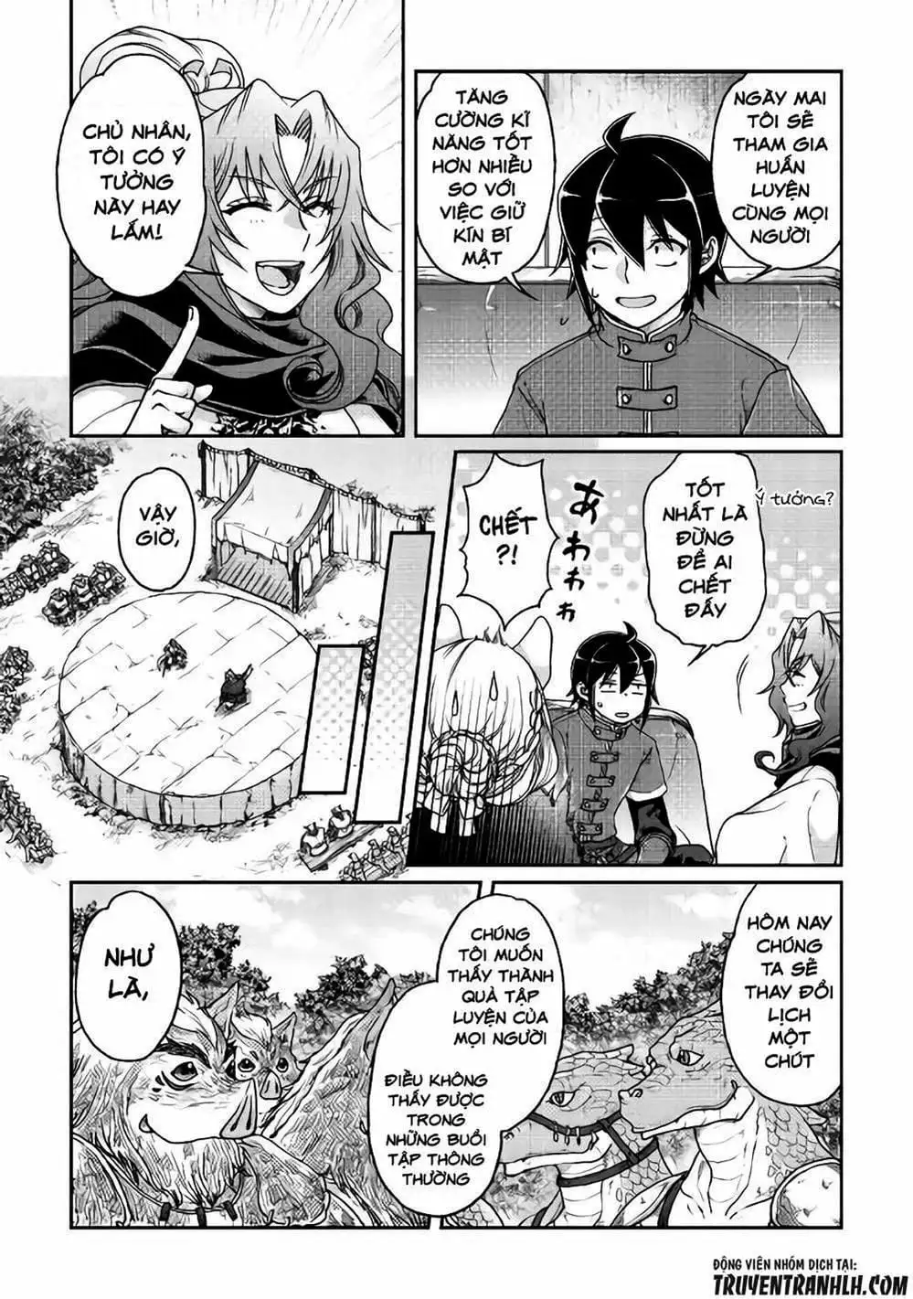 Truyện Tranh Nguyệt Đạo Dị Giới - Tsuki Ga Michibiku Isekai Douchuu trang 4