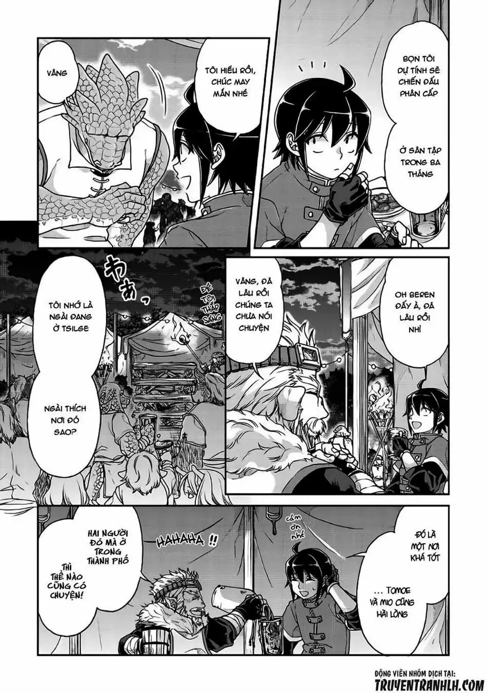 Truyện Tranh Nguyệt Đạo Dị Giới - Tsuki Ga Michibiku Isekai Douchuu trang 4