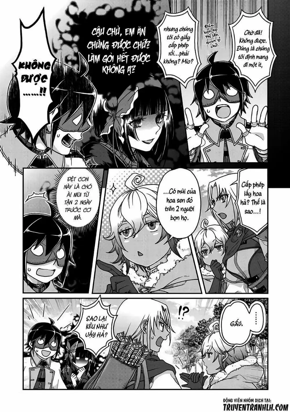 Truyện Tranh Nguyệt Đạo Dị Giới - Tsuki Ga Michibiku Isekai Douchuu trang 4