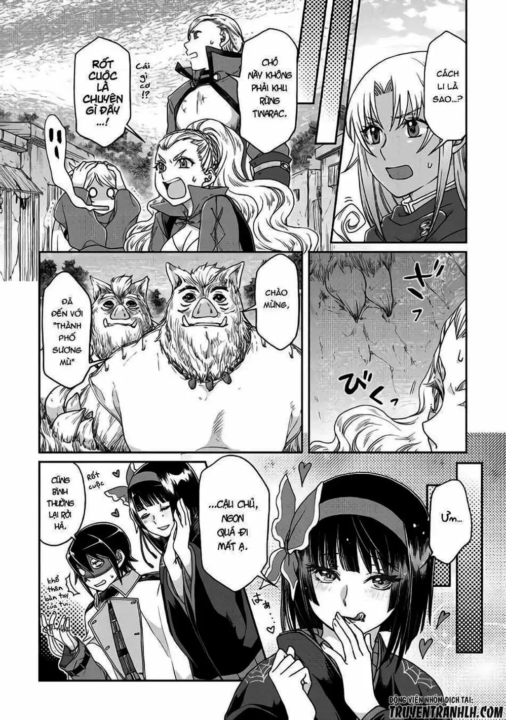 Truyện Tranh Nguyệt Đạo Dị Giới - Tsuki Ga Michibiku Isekai Douchuu trang 4