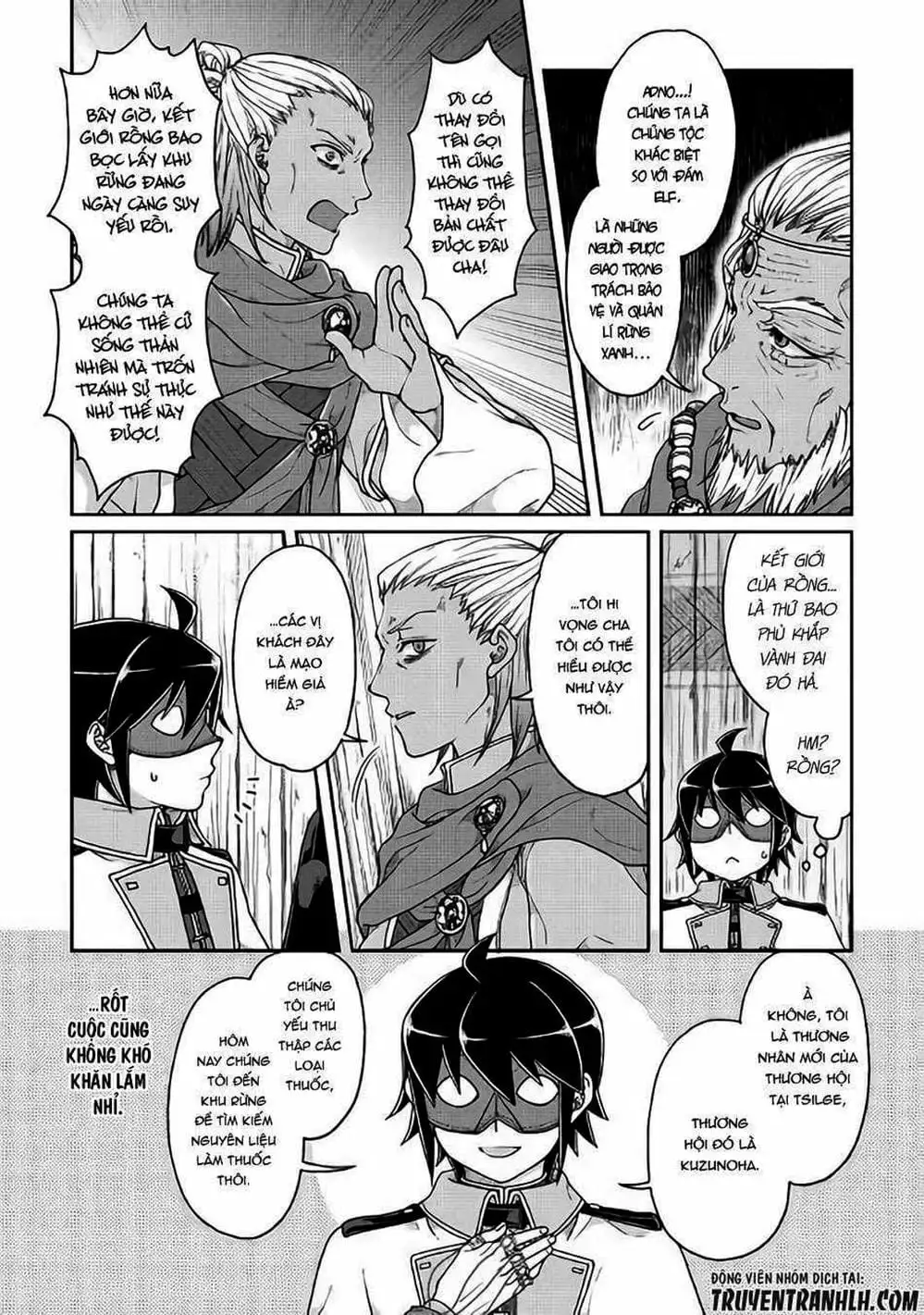 Truyện Tranh Nguyệt Đạo Dị Giới - Tsuki Ga Michibiku Isekai Douchuu trang 4