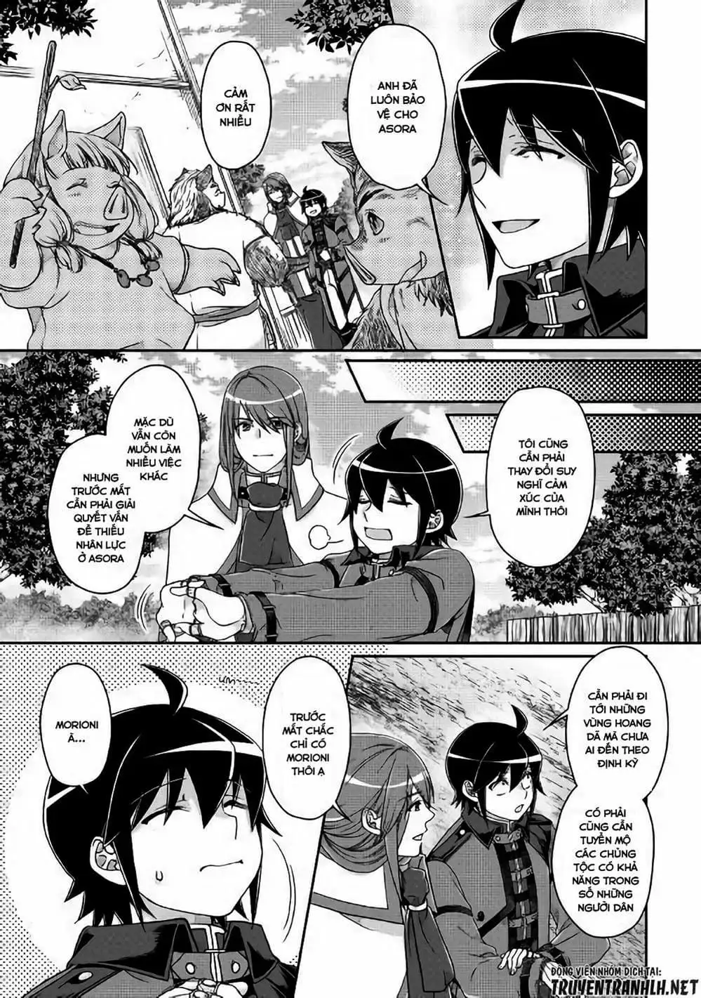 Truyện Tranh Nguyệt Đạo Dị Giới - Tsuki Ga Michibiku Isekai Douchuu trang 4
