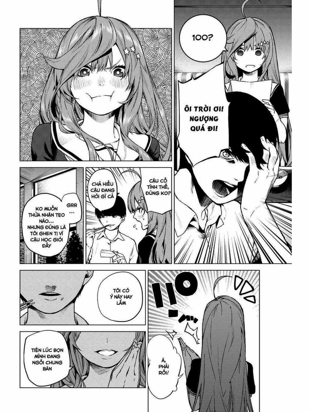 Truyện Tranh Nhà Có 5 Nàng Dâu - Gotoubun No Hanayome trang 6