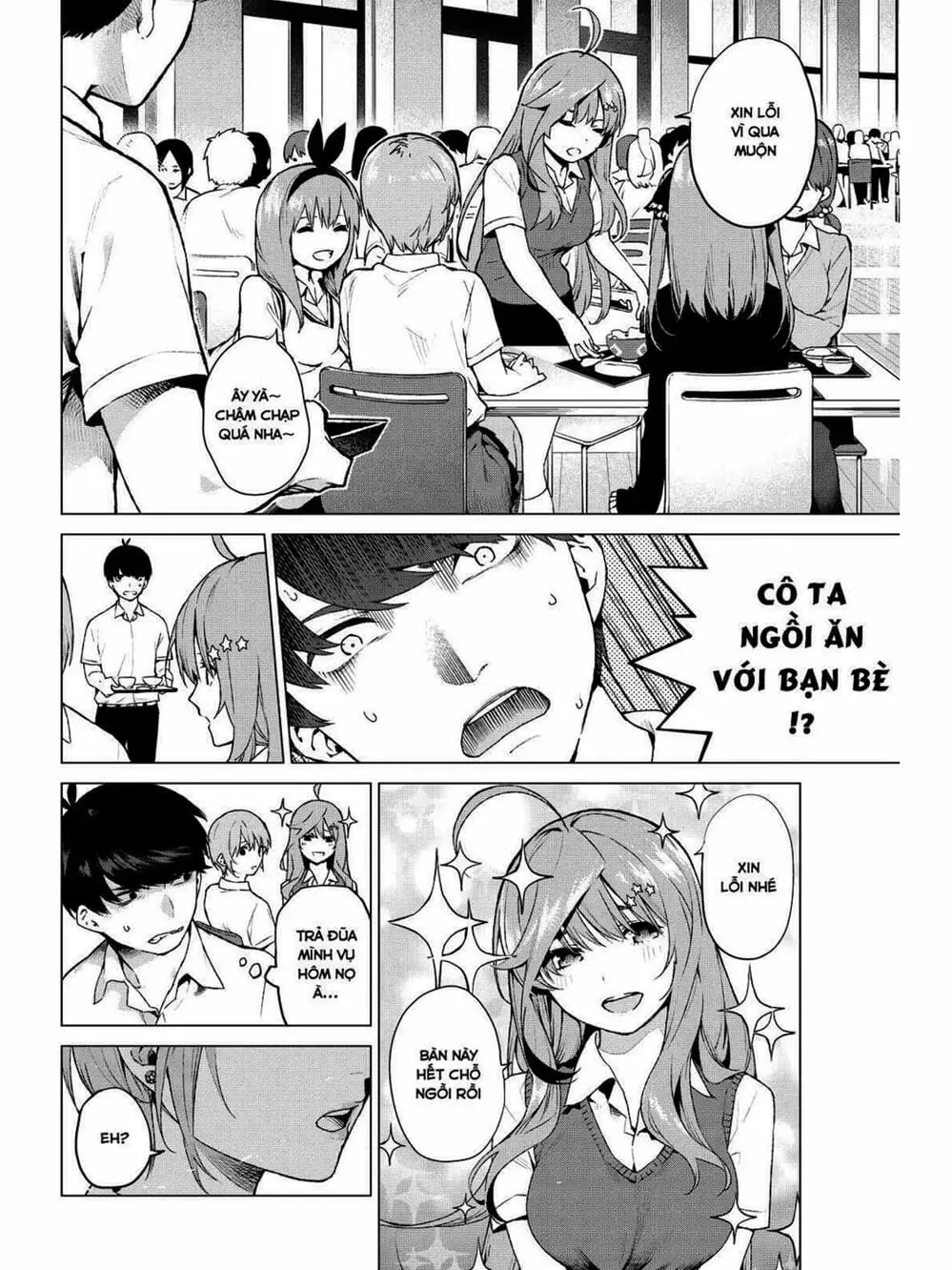 Truyện Tranh Nhà Có 5 Nàng Dâu - Gotoubun No Hanayome trang 6