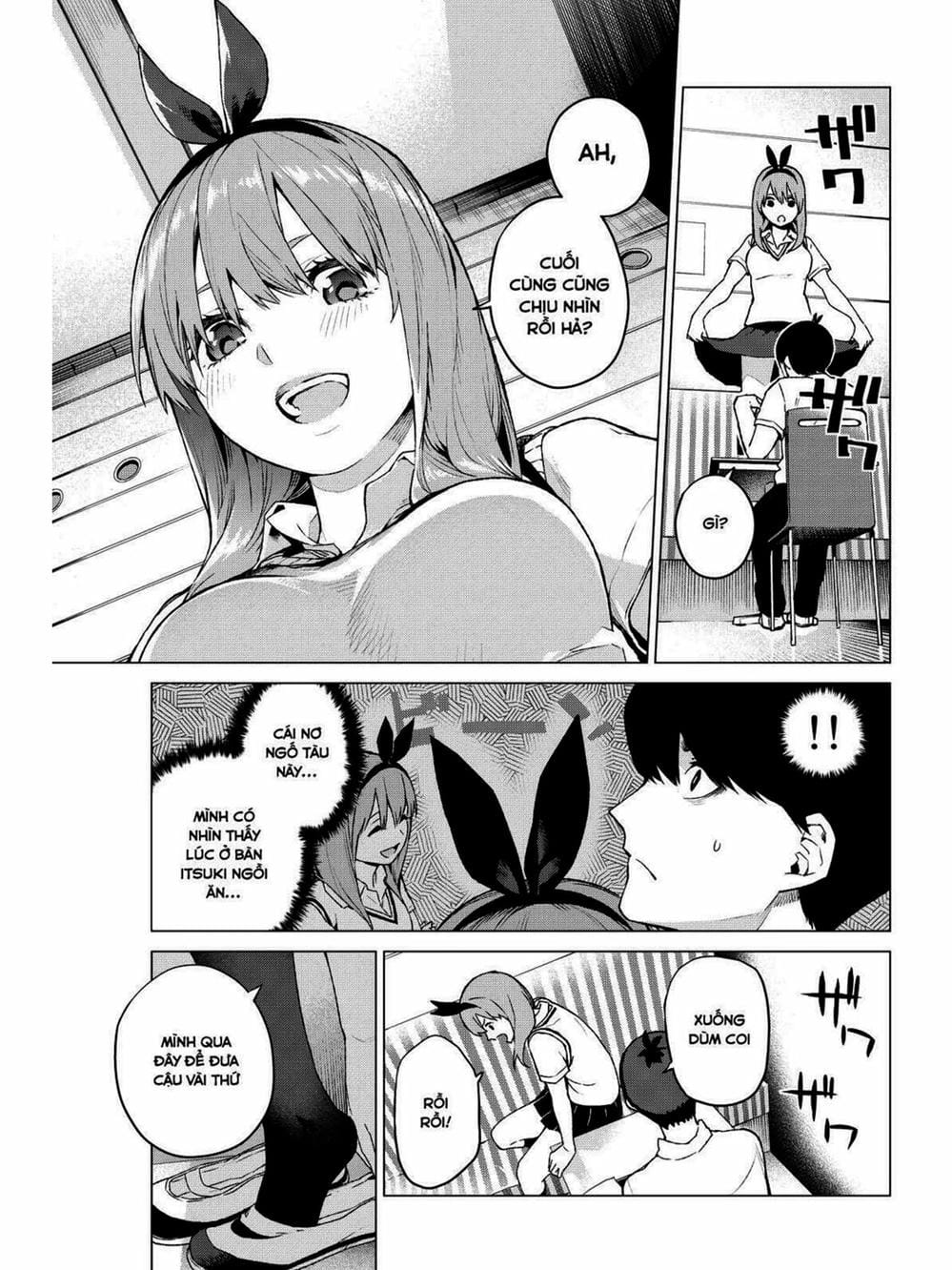 Truyện Tranh Nhà Có 5 Nàng Dâu - Gotoubun No Hanayome trang 6