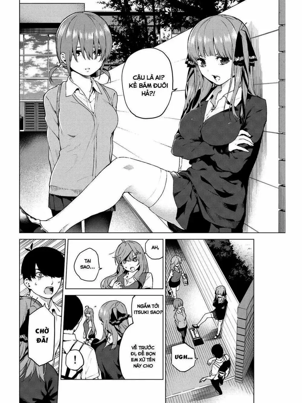 Truyện Tranh Nhà Có 5 Nàng Dâu - Gotoubun No Hanayome trang 6