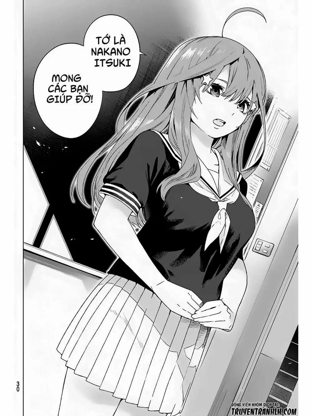 Truyện Tranh Nhà Có 5 Nàng Dâu - Gotoubun No Hanayome trang 6