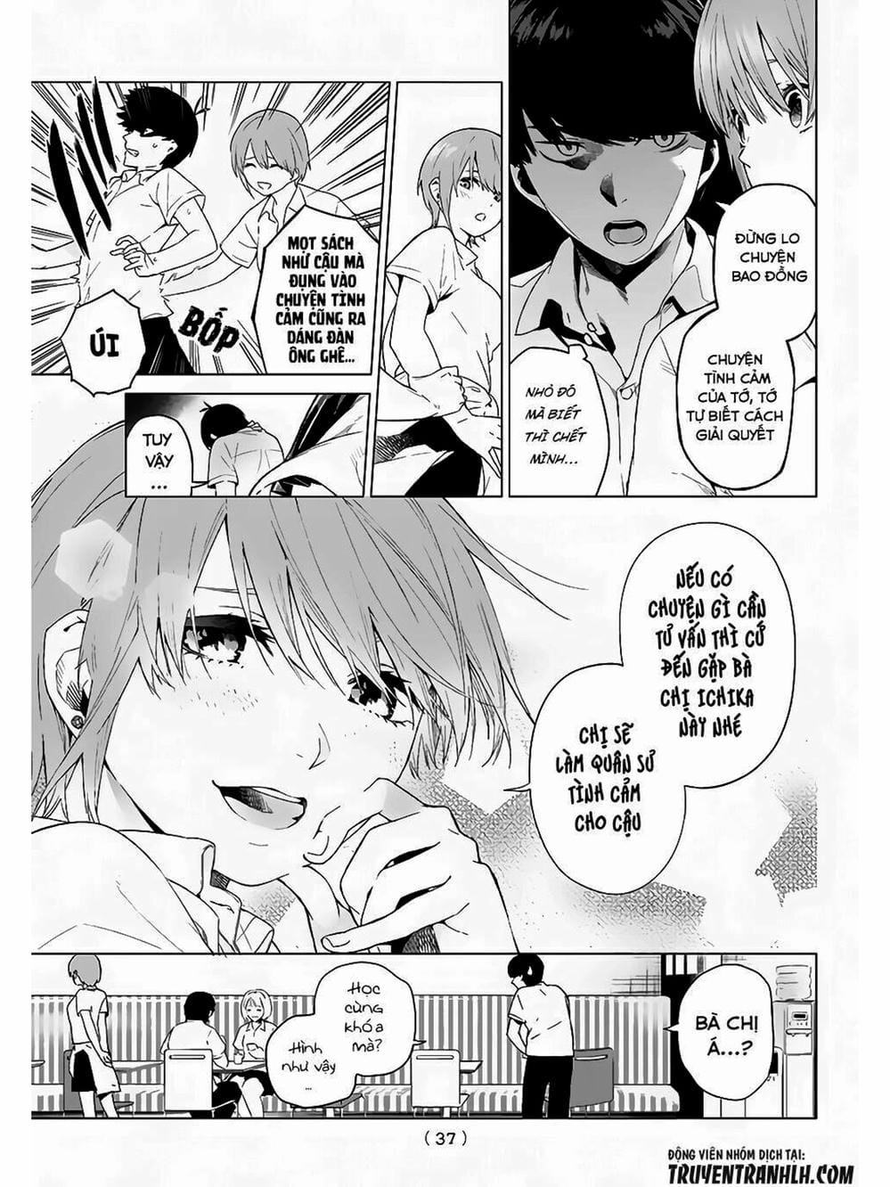 Truyện Tranh Nhà Có 5 Nàng Dâu - Gotoubun No Hanayome trang 6