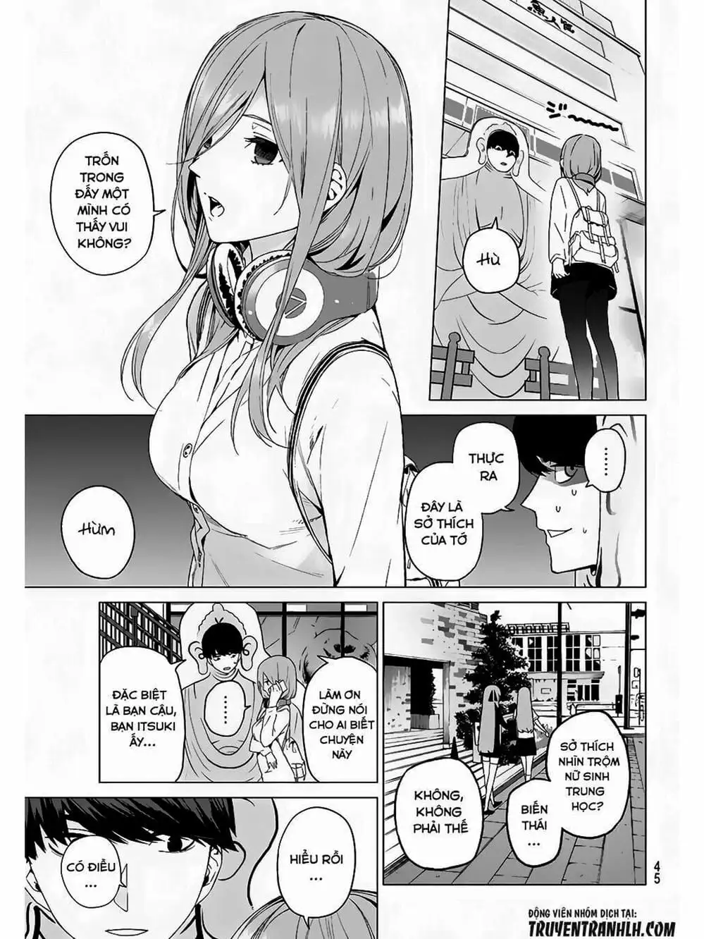 Truyện Tranh Nhà Có 5 Nàng Dâu - Gotoubun No Hanayome trang 6