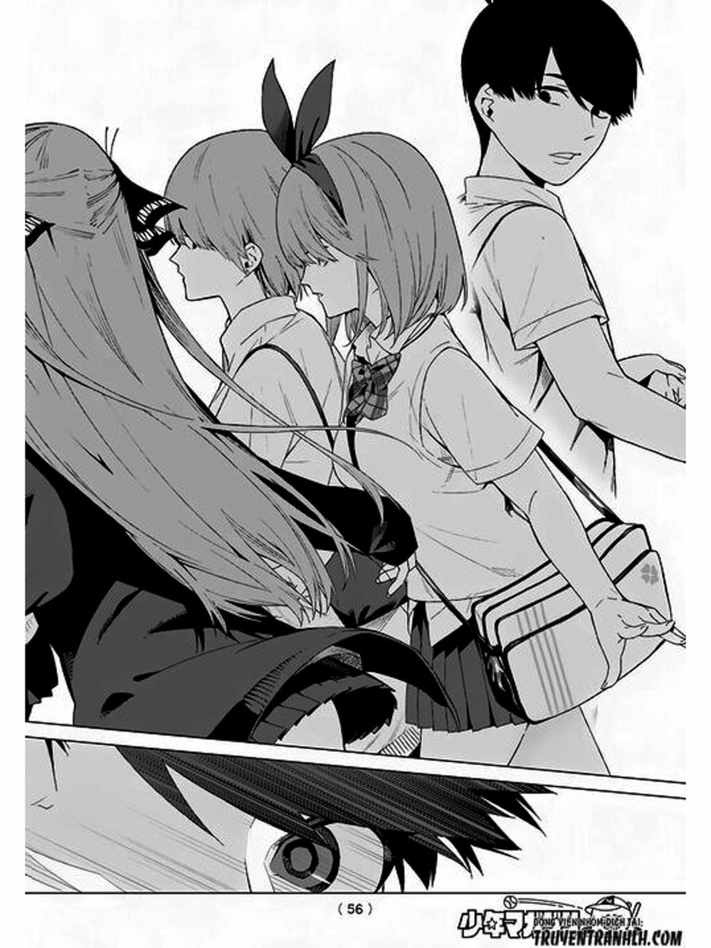 Truyện Tranh Nhà Có 5 Nàng Dâu - Gotoubun No Hanayome trang 6