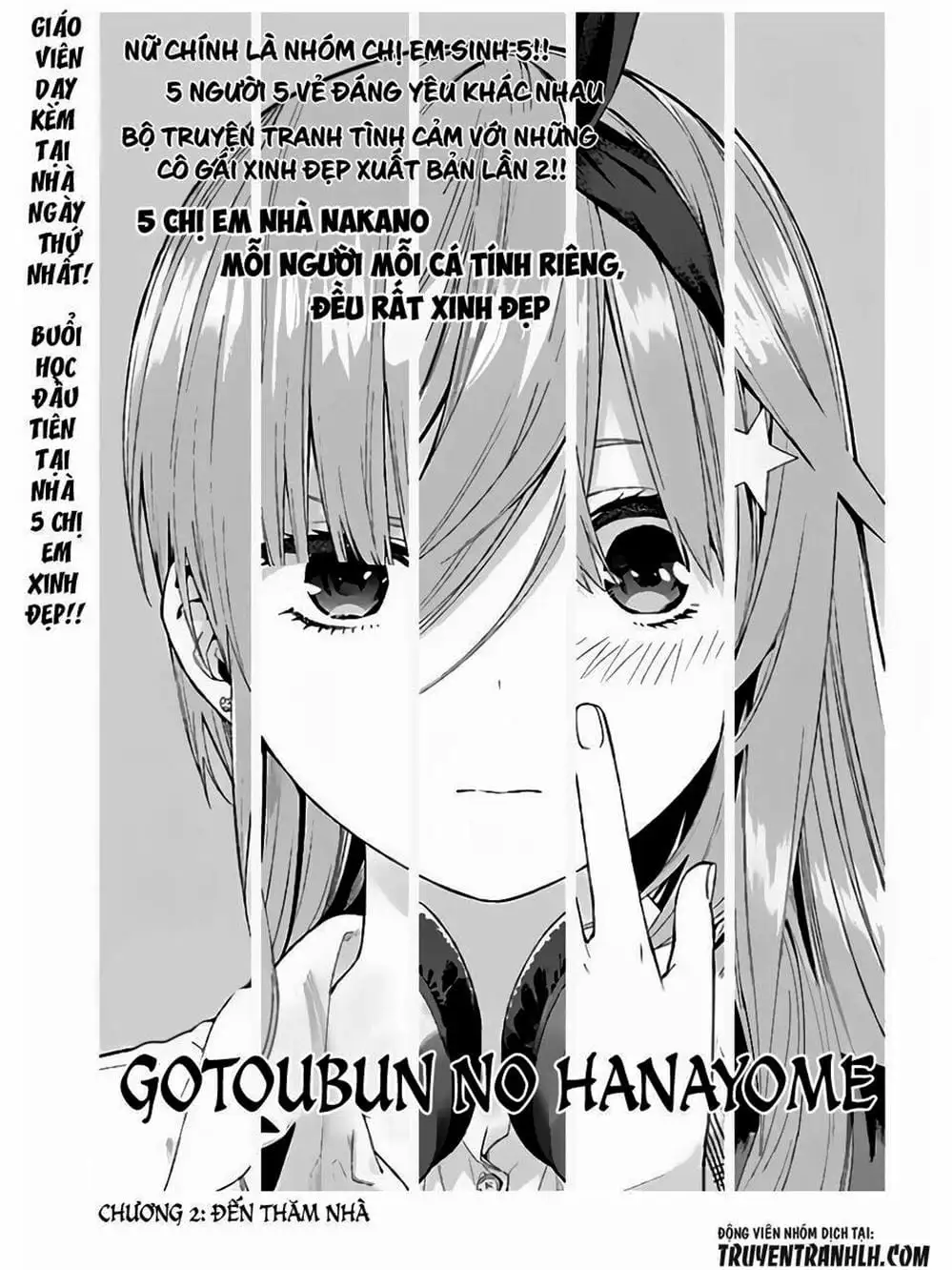 Truyện Tranh Nhà Có 5 Nàng Dâu - Gotoubun No Hanayome trang 6