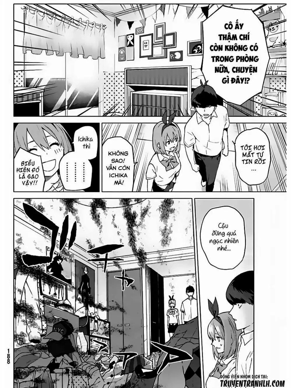 Truyện Tranh Nhà Có 5 Nàng Dâu - Gotoubun No Hanayome trang 6