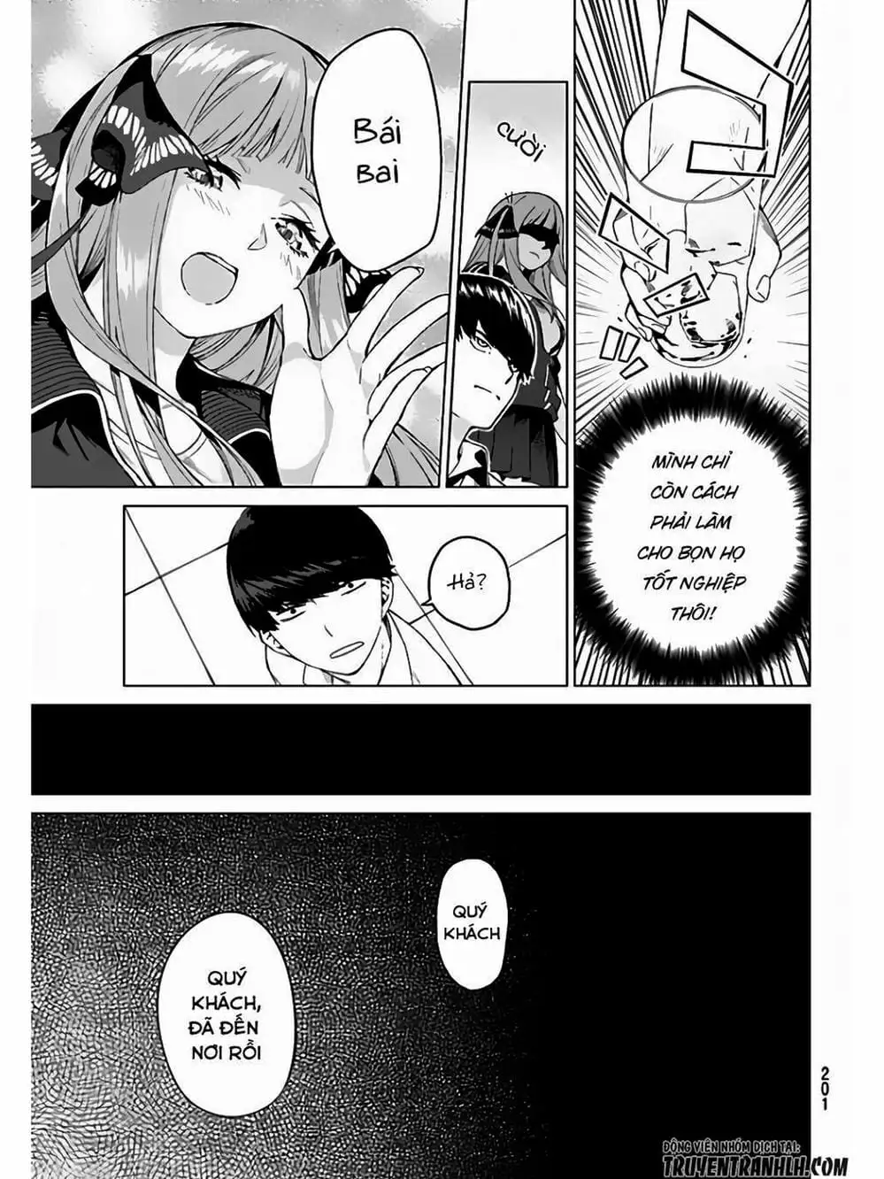 Truyện Tranh Nhà Có 5 Nàng Dâu - Gotoubun No Hanayome trang 6