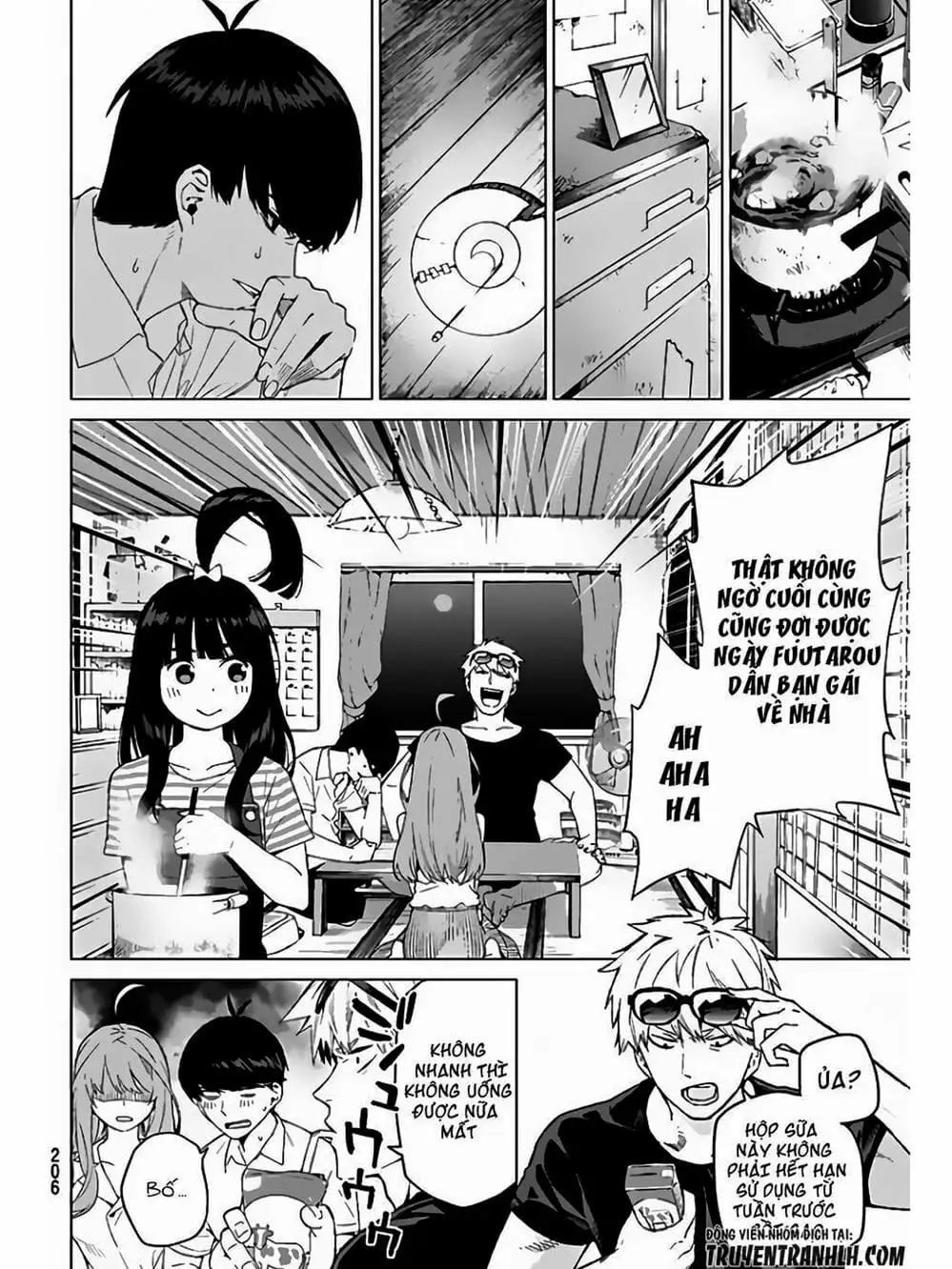 Truyện Tranh Nhà Có 5 Nàng Dâu - Gotoubun No Hanayome trang 6