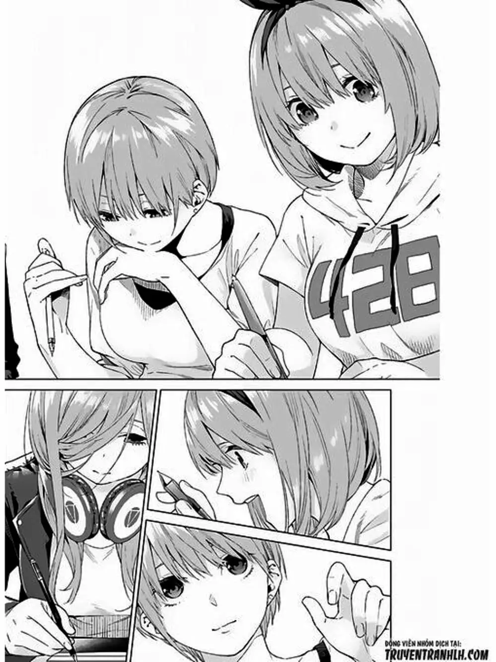 Truyện Tranh Nhà Có 5 Nàng Dâu - Gotoubun No Hanayome trang 6