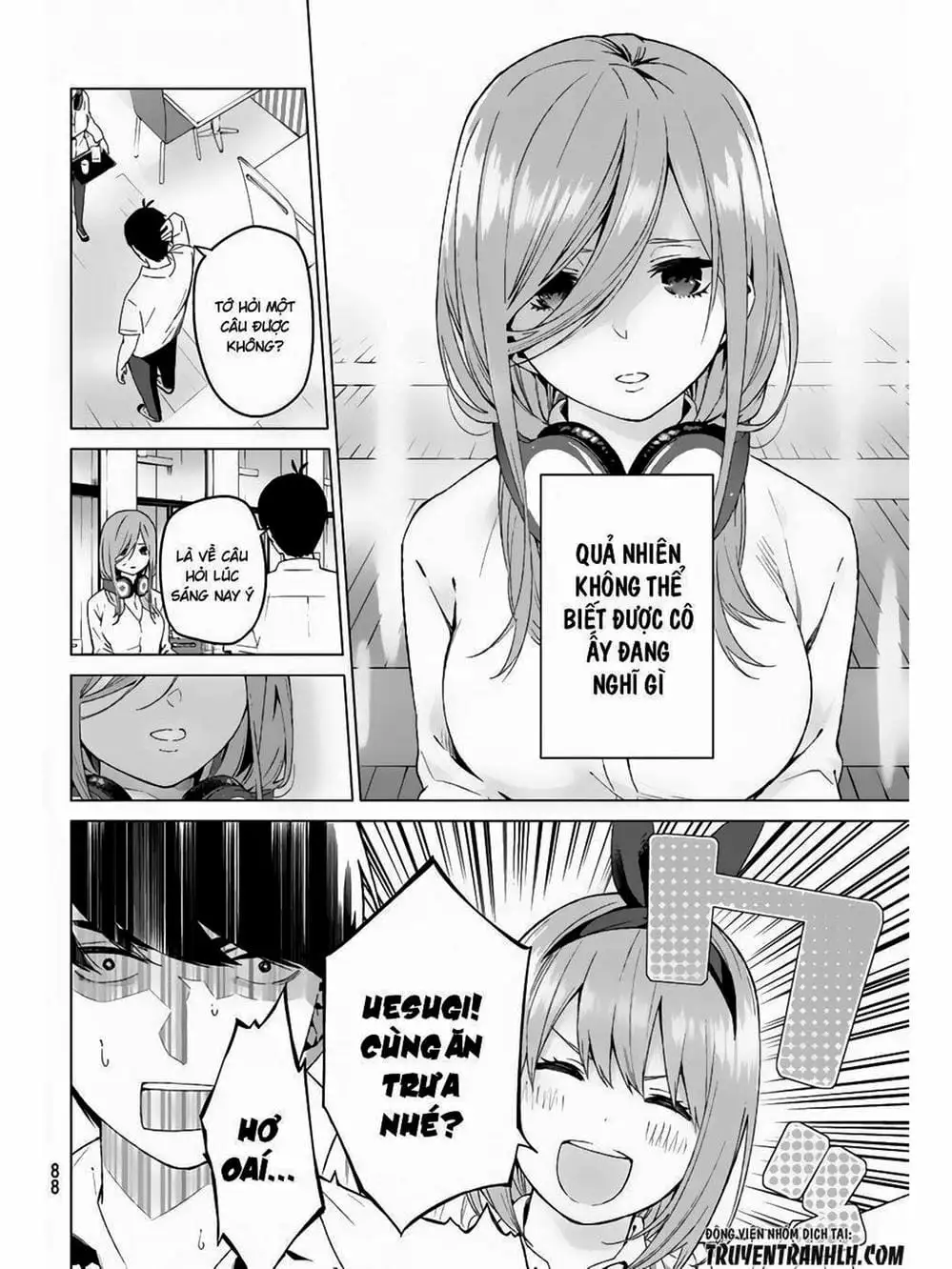 Truyện Tranh Nhà Có 5 Nàng Dâu - Gotoubun No Hanayome trang 6