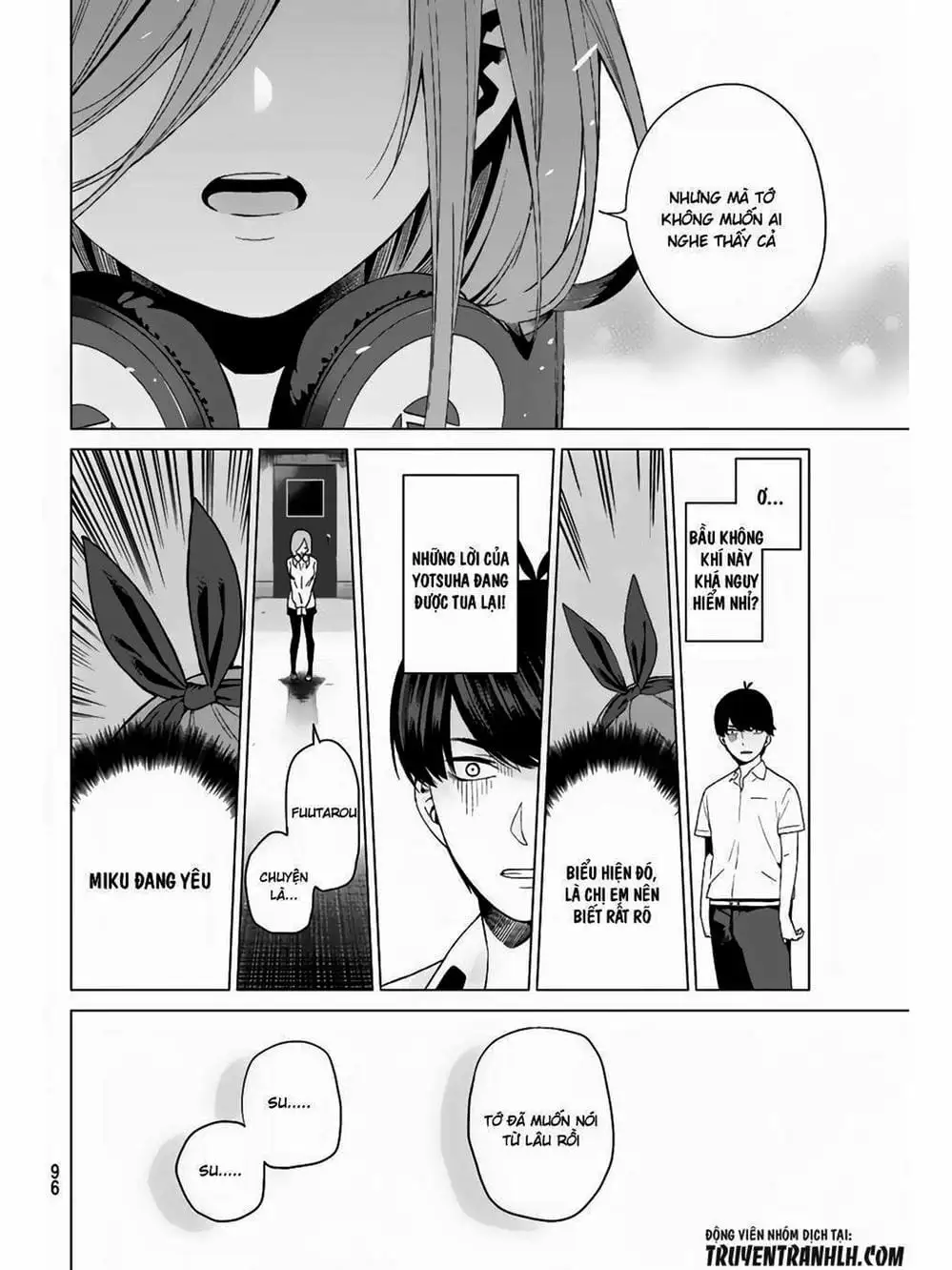 Truyện Tranh Nhà Có 5 Nàng Dâu - Gotoubun No Hanayome trang 6