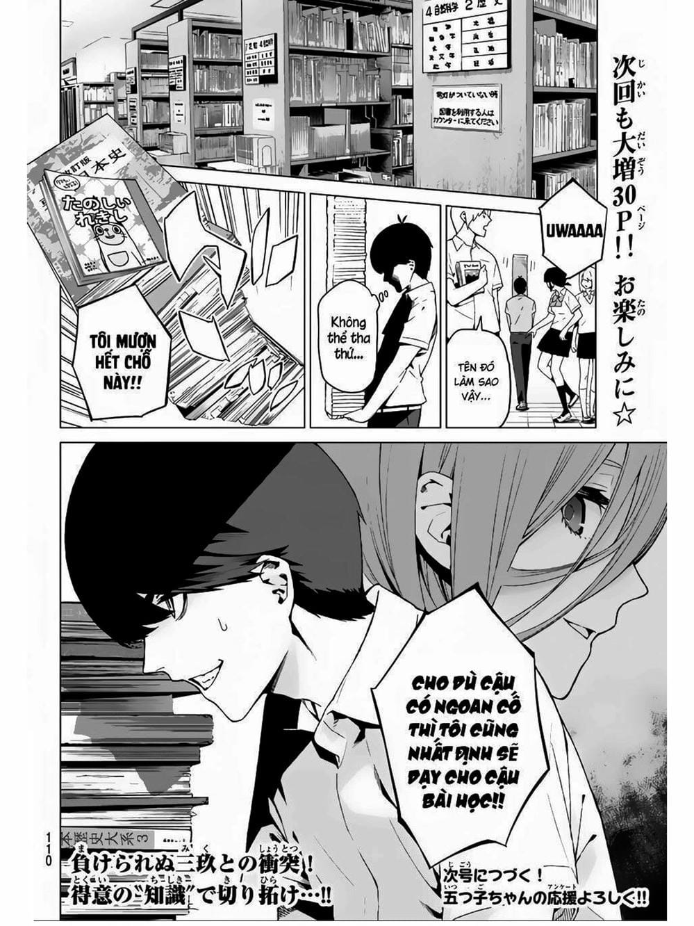 Truyện Tranh Nhà Có 5 Nàng Dâu - Gotoubun No Hanayome trang 6