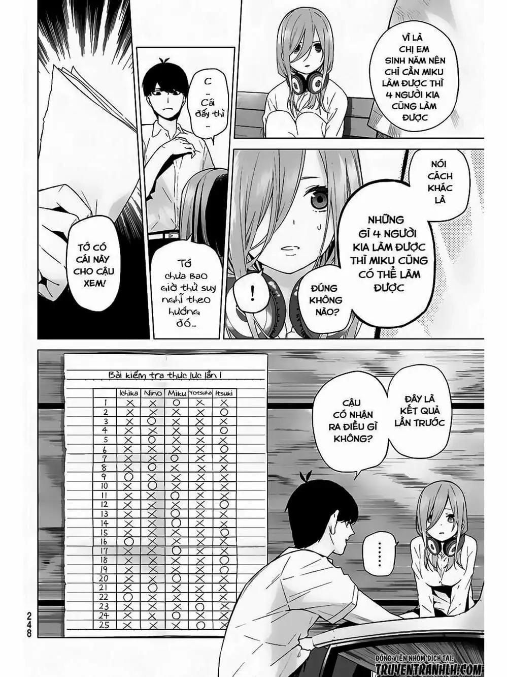 Truyện Tranh Nhà Có 5 Nàng Dâu - Gotoubun No Hanayome trang 6