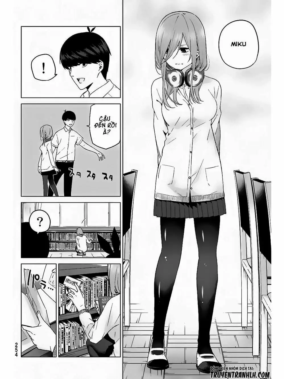 Truyện Tranh Nhà Có 5 Nàng Dâu - Gotoubun No Hanayome trang 6