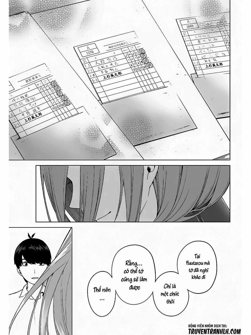 Truyện Tranh Nhà Có 5 Nàng Dâu - Gotoubun No Hanayome trang 6