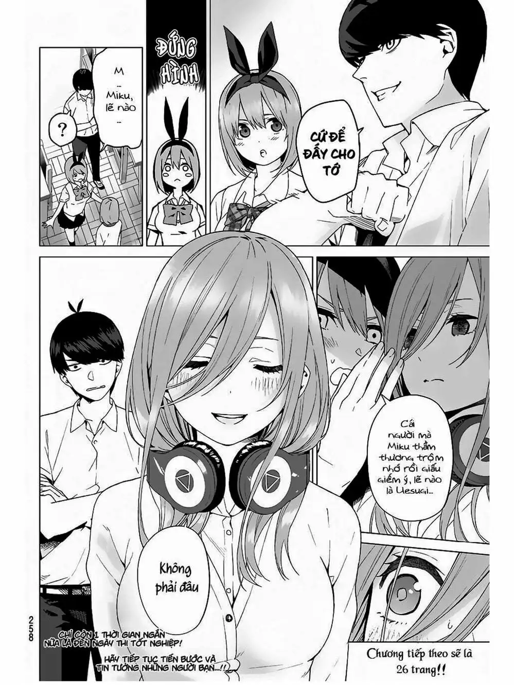 Truyện Tranh Nhà Có 5 Nàng Dâu - Gotoubun No Hanayome trang 6