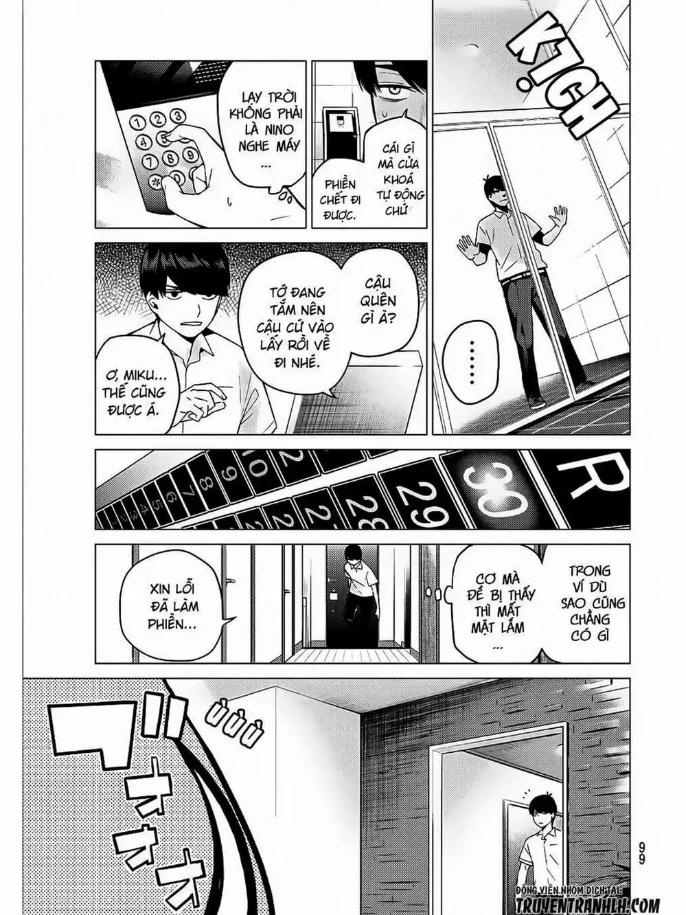 Truyện Tranh Nhà Có 5 Nàng Dâu - Gotoubun No Hanayome trang 6