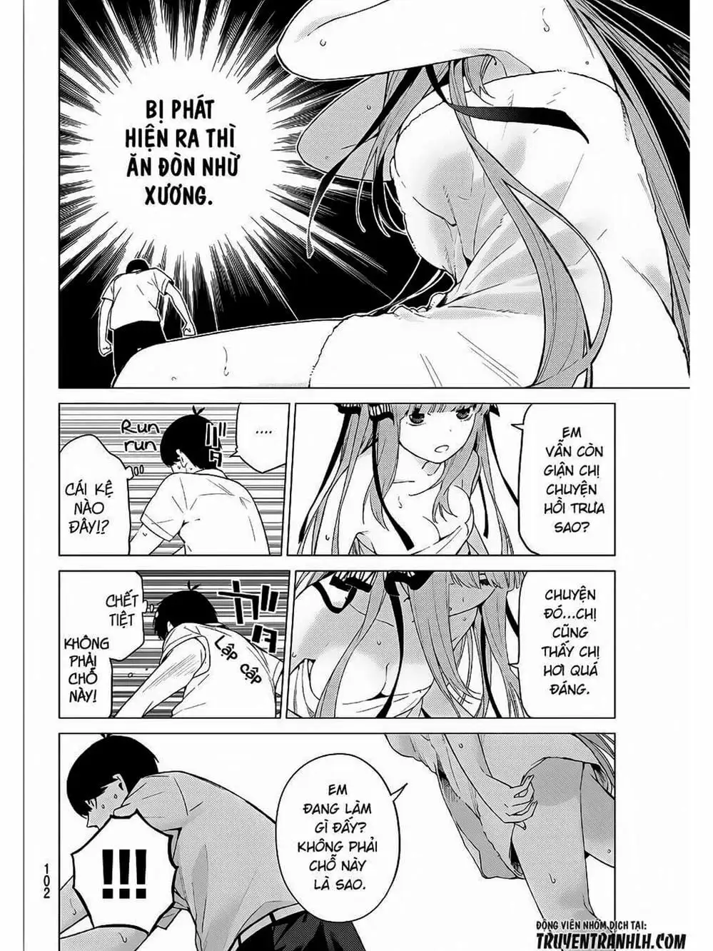 Truyện Tranh Nhà Có 5 Nàng Dâu - Gotoubun No Hanayome trang 6