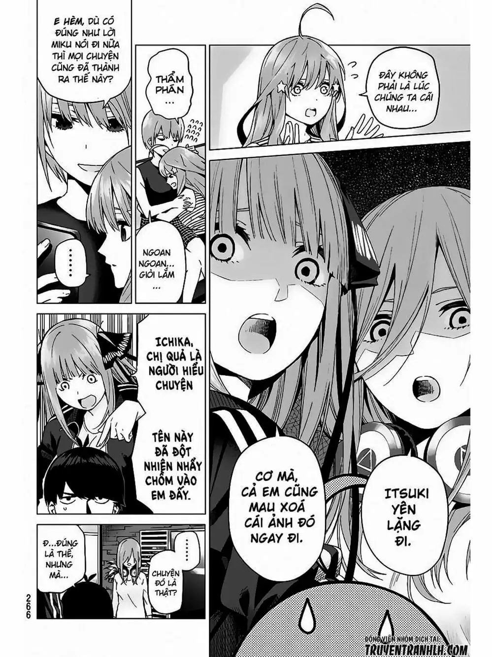 Truyện Tranh Nhà Có 5 Nàng Dâu - Gotoubun No Hanayome trang 6