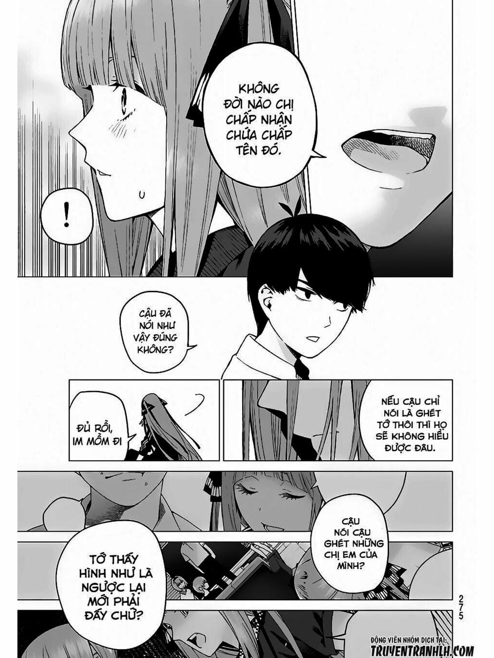 Truyện Tranh Nhà Có 5 Nàng Dâu - Gotoubun No Hanayome trang 6